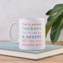 Alice in Wonderland Gift - Bonkers Mug - Rainbow - Book
