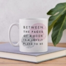 Literary Mug - "Between The Pages" - Marble Design - Book