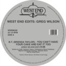 West End Edits: Greg Wilson - Vinyl