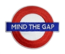 Mind the Gap Sew On Patch - Book