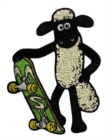 Shaun Skateboard Sew On Patch - Book