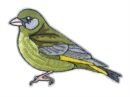 Greenfinch Sew On Patch - Book