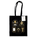 Harry Potter (Horcruxes) Black Tote Bag - Book