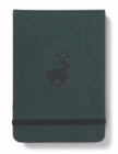Dingbats A6+ Wildlife Green Deer Reporter Notebook - Graphed - Book
