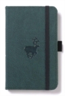 Dingbats A6 Pocket Wildlife Green Deer Notebook - Plain - Book