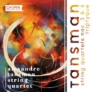 Tansman: String Quartets Nos. 3 & 4/Triptyque - CD