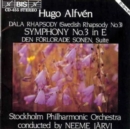 Symphony No. 3, Swedish Rhapsody (Jarvi, Kgl. Sfo) - CD