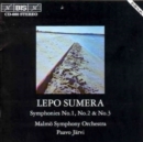 Symphonies Nos. 1, 2 and 3 (Jarvi, Malmo Symfoniorkester) - CD
