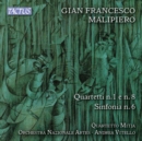 Gian Francesco Malipiero: Quartetti N. 1 E N. 8/Sinfonia N. 6 - CD