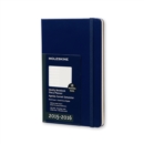 2016 Moleskine Royal Blue Large Weekly Notebook 18 Months Hard - Merchandise