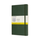 Moleskine Large Squared Softcover Notebook : Myrtle Green - Book