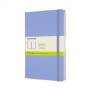 Moleskine Large Plain Hardcover Notebook : Hydrangea Blue - Book