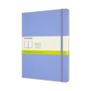 Moleskine Extra Large Plain Hardcover Notebook : Hydrangea Blue - Book