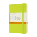 Moleskine Pocket Ruled Hardcover Notebook : Lemon Green - Book