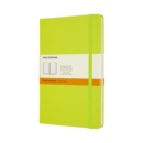 Moleskine Large Ruled Hardcover Notebook : Lemon Green - Book