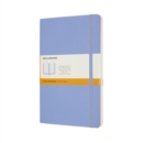 Moleskine Large Ruled Softcover Notebook : Hydrangea Blue - Book