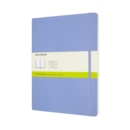 Moleskine Extra Large Plain Softcover Notebook : Hydrangea Blue - Book