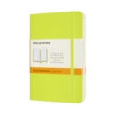 Moleskine Pocket Ruled Softcover Notebook : Lemon Green - Book