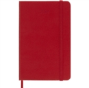 Moleskine 2024 12-Month Weekly Pocket Hardcover Notebook : Scarlet Red - Book