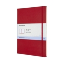 Moleskine A4 Art Sketchbook : Red - Book