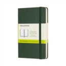 Moleskine Pocket Plain Hardcover Notebook : Myrtle Green - Book