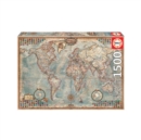 Political Map of the World 1500pc Puzzle - Book