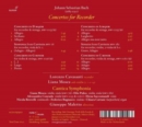 Johann Sebastian Bach: Concertos for Recorder - CD