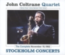 The Complete November 19, 1961 Stockholm Concerts - CD