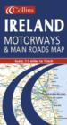 Motorways and Main Roads Map Ireland - Book
