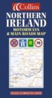Motorways and Main Roads Map Northern Ireland - Book