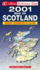 2001 Map of Scotland - Book