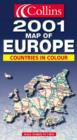 2001 Map of Europe - Book