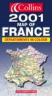 2001 Map of France - Book