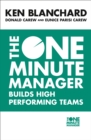 The One Minute Manager Builds High Performing Teams - Book
