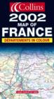 2002 Map of France - Book