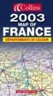 2003 Map of France - Book