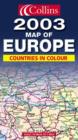 2003 Map of Europe - Book