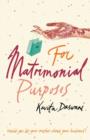 For Matrimonial Purposes - Book