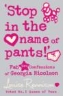 ‘Stop in the name of pants!’ - Book