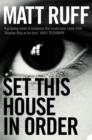 Set This House in Order - Book