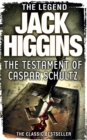 The Testament of Caspar Schultz - Book