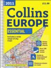 2011 Collins Essential Road Atlas Europe - Book