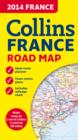 2014 Collins Map of France - Book