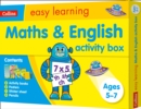 Maths and English Activity Box Ages 5-7 : Ideal for Home Learning - Book