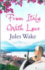 From Italy With Love - Book