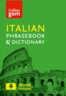 Collins Italian Phrasebook and Dictionary Gem Edition : Essential Phrases and Words in a Mini, Travel-Sized Format - Book