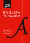 English Gem Thesaurus : The World's Favourite Mini Thesaurus - Book