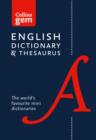 English Gem Dictionary and Thesaurus : The World’s Favourite Mini Dictionaries - Book