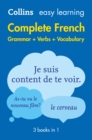 Easy Learning French Complete Grammar, Verbs and Vocabulary (3 books in 1) : Trusted Support for Learning - Book
