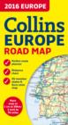 2016 Collins Map of Europe - Book